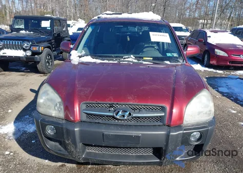 2007 Hyundai Tucson Limited/Se from USA, damaged, VIN KM8JN72D67U671833
